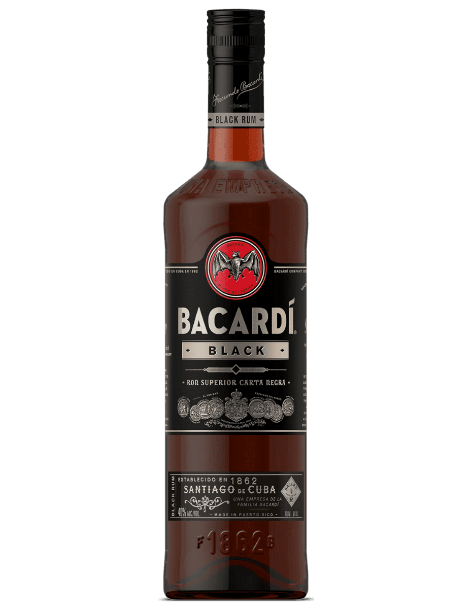 278 BACARDI CARTA NEGRA 37,5% 0,7L - obrazek 1