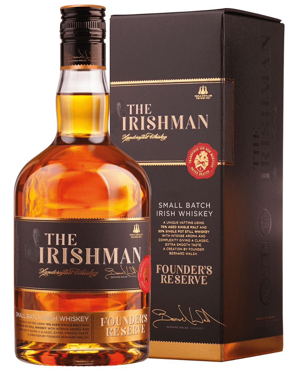 402 THE IRISHMAN FOUNDERS RESERVE 40% 0,7L - obrazek 1