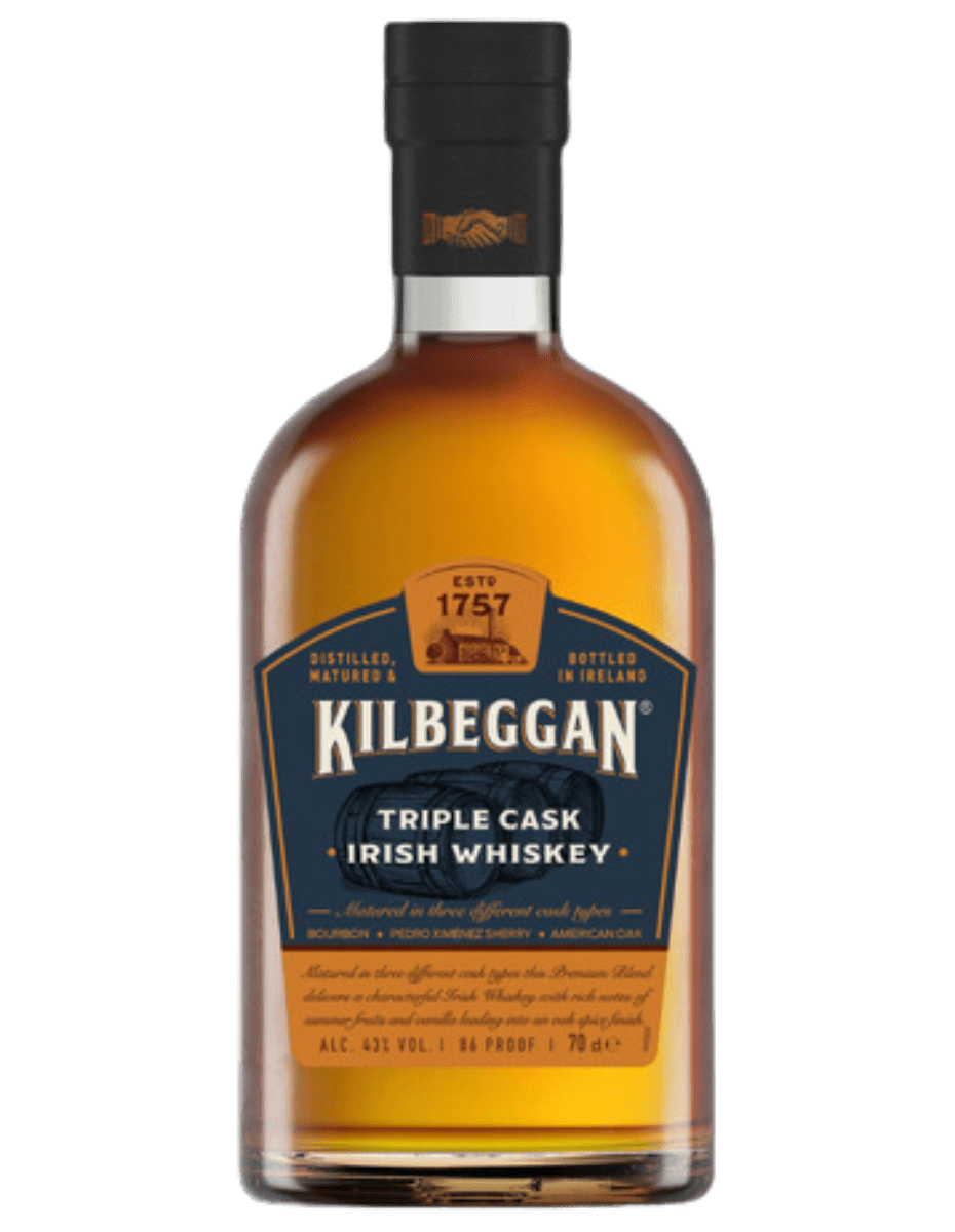 156 KILBEGGAN TRIPLE CASK 43% 0,7L - obrazek 1