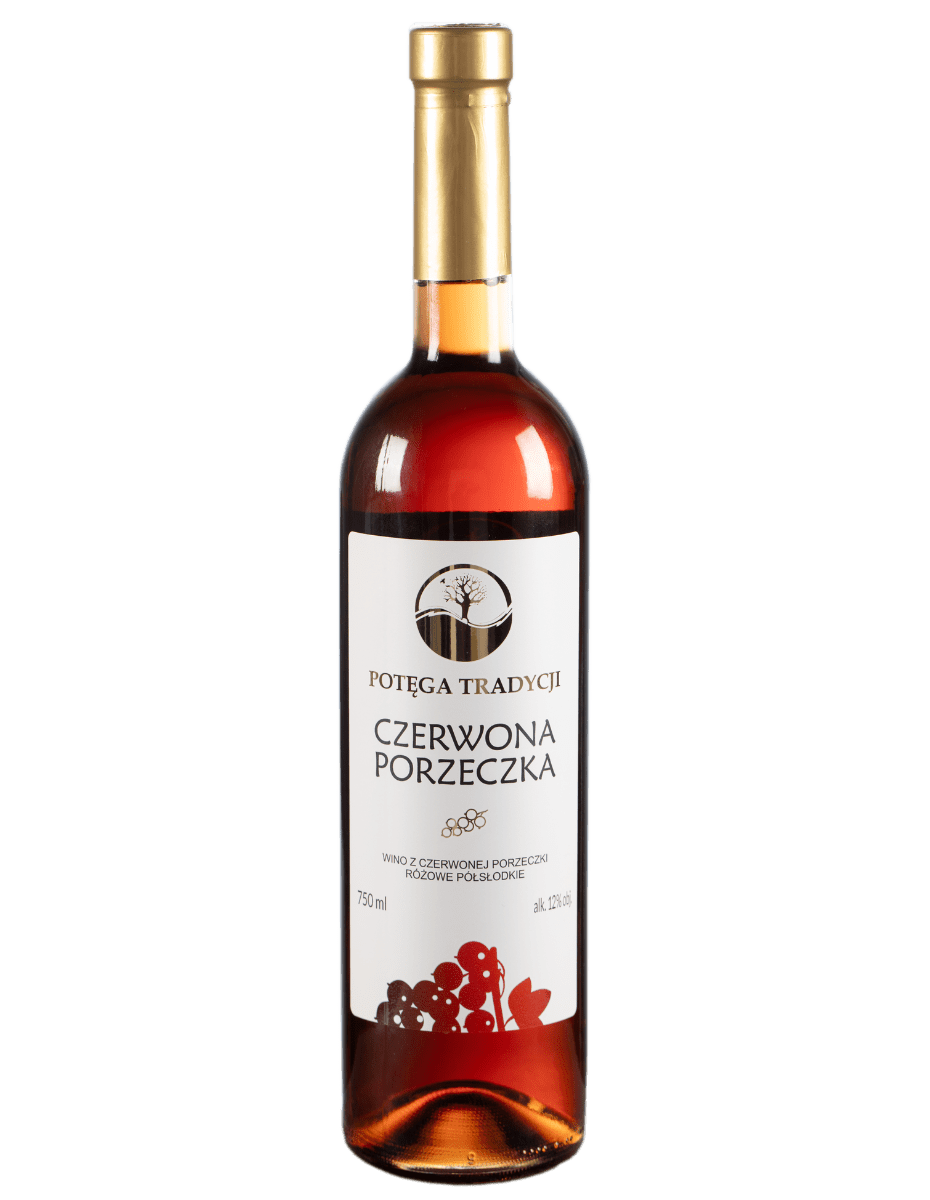 444 POTĘGA TRADYCJI CZERWONA PORZECZKA 12% 0,75L - obrazek 1