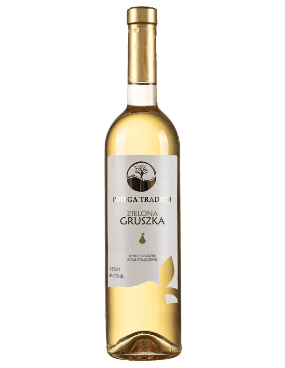 930X1200 (2) (42) POTĘGA TRADYCJI ZIELONA GRUSZKA 12% 0,75L - obrazek 1
