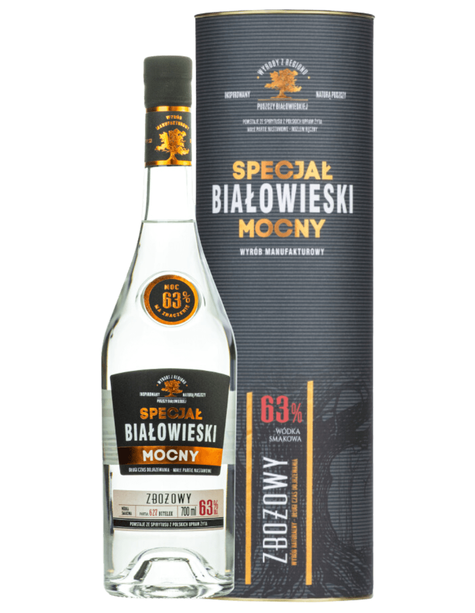 76 SPECJAŁ BIAŁOWIESKI ZBOŻOWY 63% 0,7L - obrazek 1