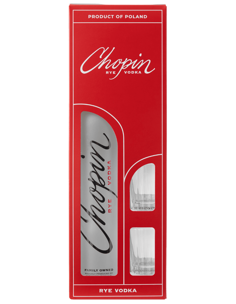 39 CHOPIN +2 KIELISZKI 40% 0,5L - obrazek 1
